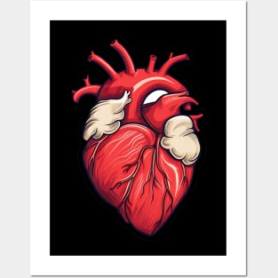 Magic man heart Posters and Art